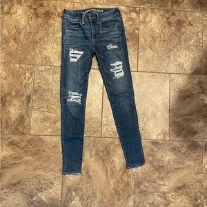 American eagle skinny jeans size 2 regular